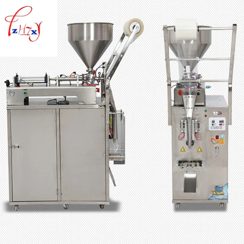 Máquina De Empacotamento Líquida Automática, Máquina De Selagem De Tempero De Molho, Máquina De Enchimento De Óleo De Pimenta Líquida Do Vinho Do Mel, 220V, 110V