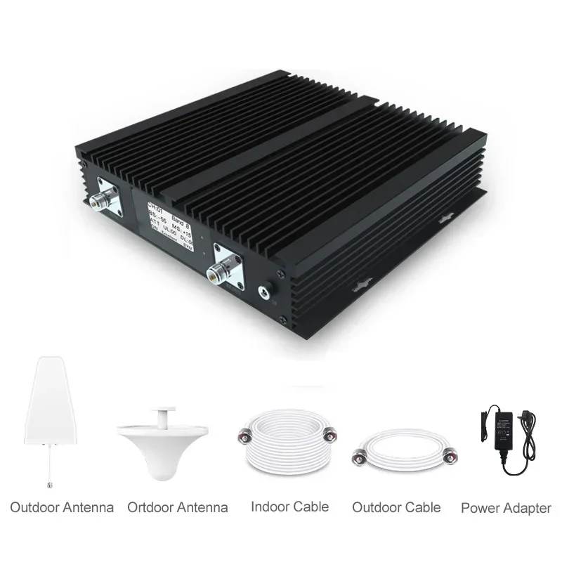 ATNJ Wifi control Cellphone Customized Multi sub-band Tri band 900 1800 2100MHz Selective Digital Repeater RF Amplifier