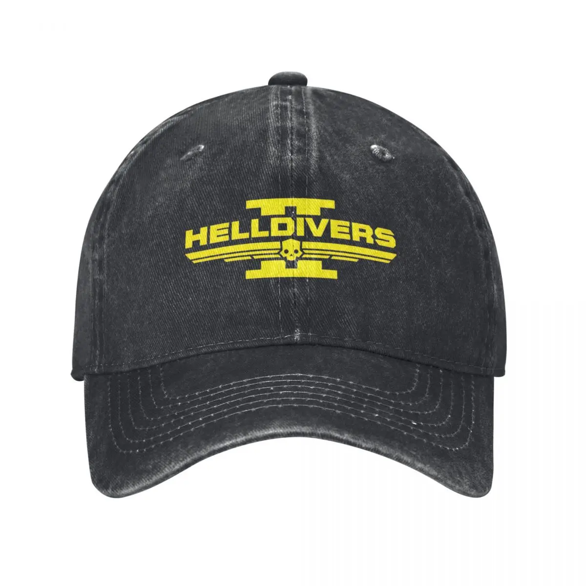 2024 Helldivers 2 Baseball Cap Unisex Style Distressed Cotton Snapback Cap Video Shooter Game Outdoor Unstructured Soft Hats Cap