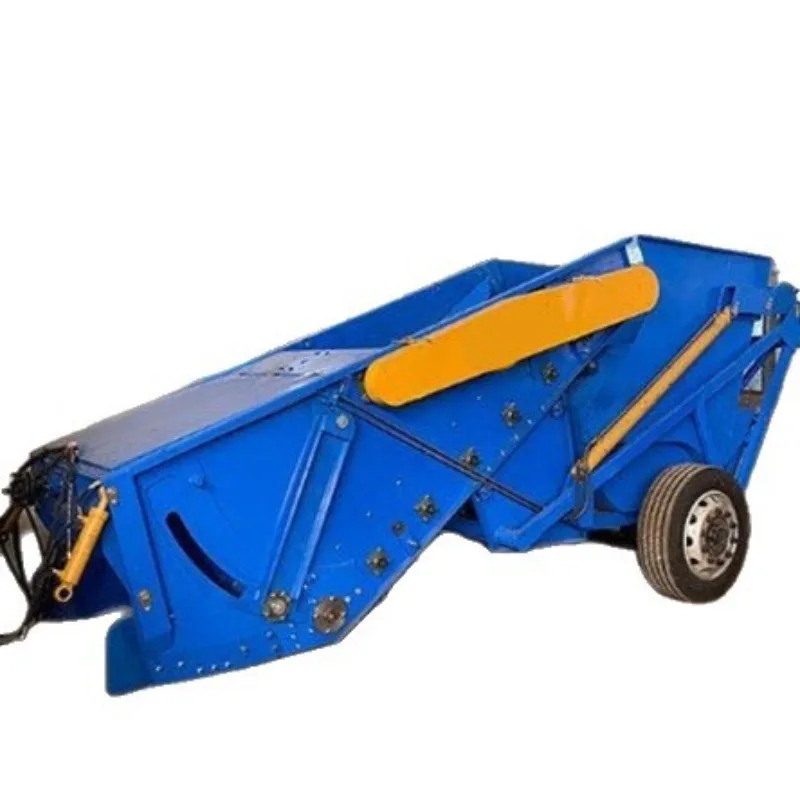 Automatic stone picker, cleaning farmland stones