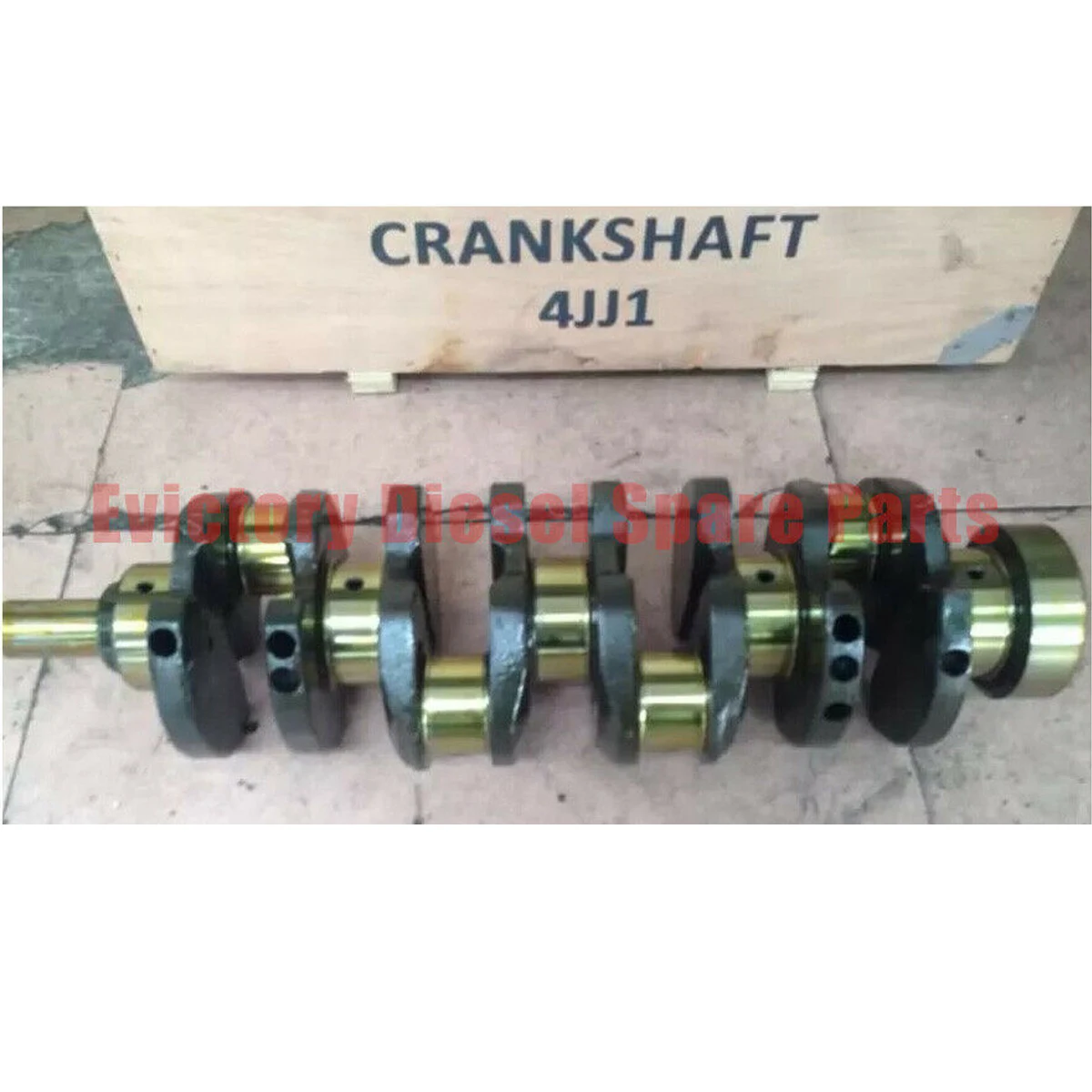 For Isuzu engine 4JJ1 4JJ1T crankshaft assy for case excavator or D-max