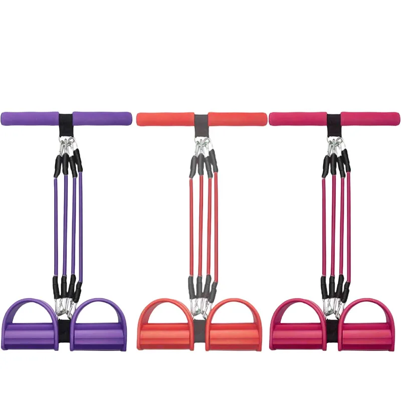 

Multi Purpose TPE Resistance Band Ankle Handle Waist Arm Abdomen Stretch Trainer