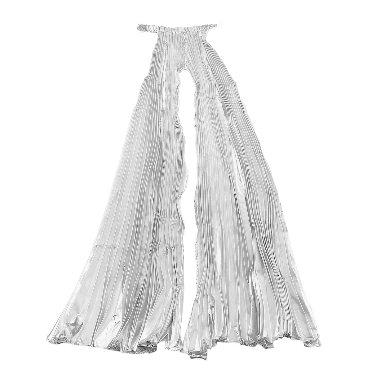 

1pc Belly Wings Silver Adjustable For Professional Dance Costume 360 Degree Rotating Belly Dance Props Polyester