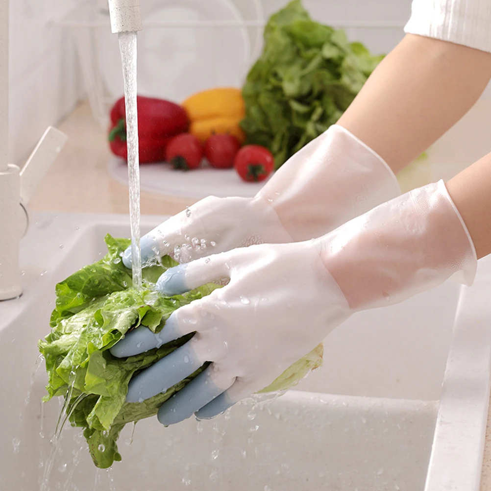 

Waterproof Anti-Slip Reusable Household Cleaning For Kitchen Toilet Laundry Gardening Heavy Duty Non-Slip Dishwashing