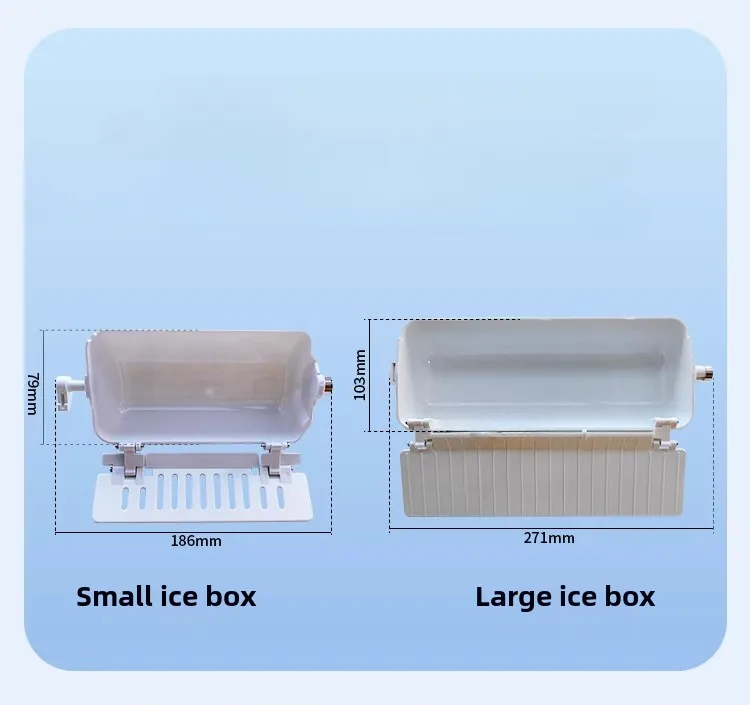 For HICON Home Ice Maker Ice Box Accessory for Ice Cube Rotating Box