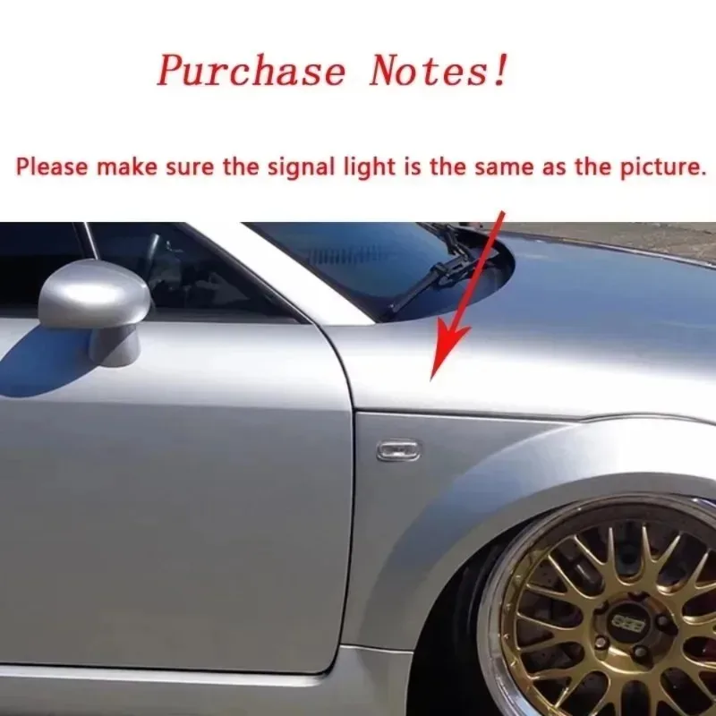 1 قطعة LED ديناميكية الجانب ماركر بدوره أضواء الإشارة 8N0 949 127A ل 2000-2006 A3 S3 8L 00-03 A8 D2 99-02 TT 8N