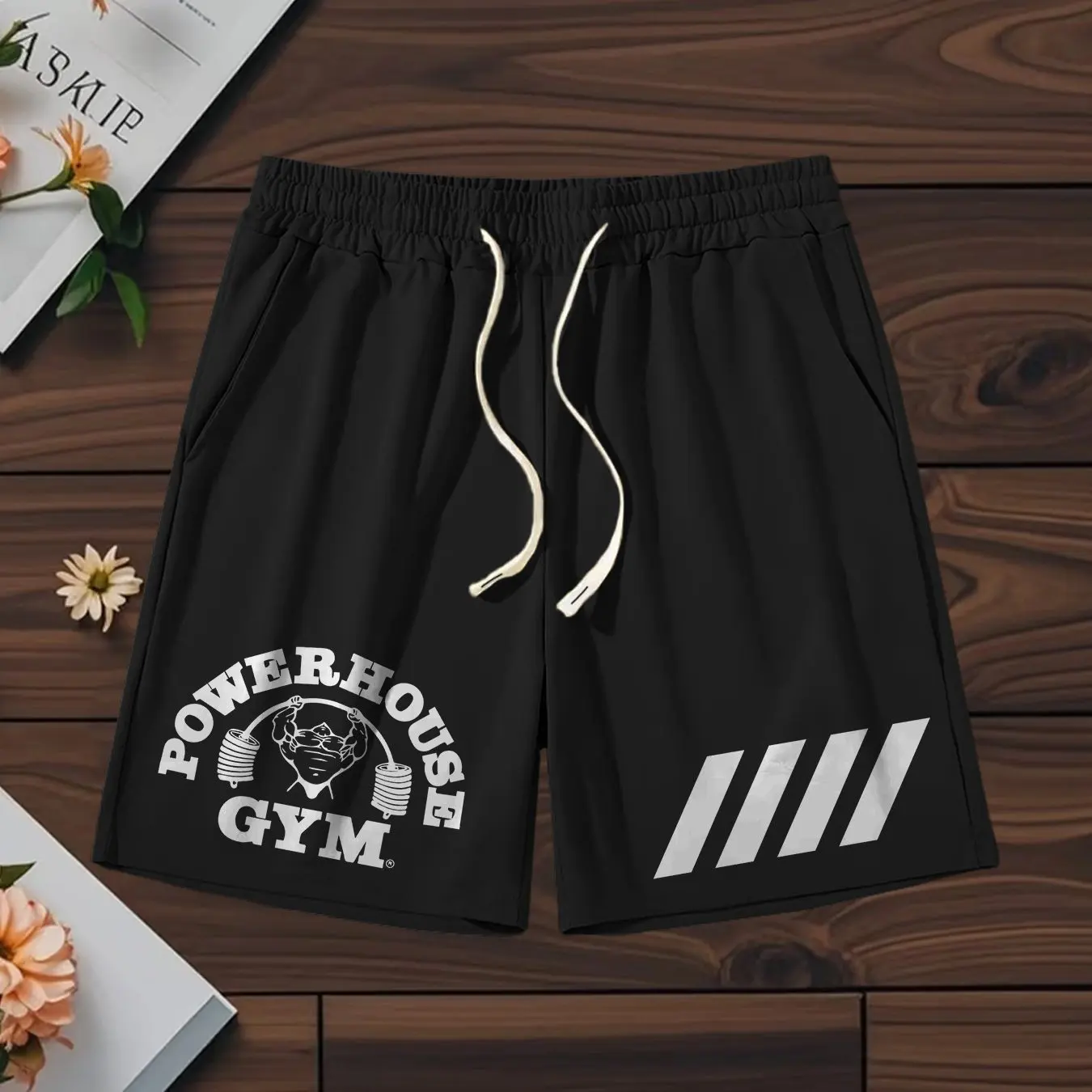 

Шорты для тренировок и фитнеса, мужские летние дышащие пляжные брюки, мужские спортивные штаны, удобные универсальные трендовые модные повседневные брюки