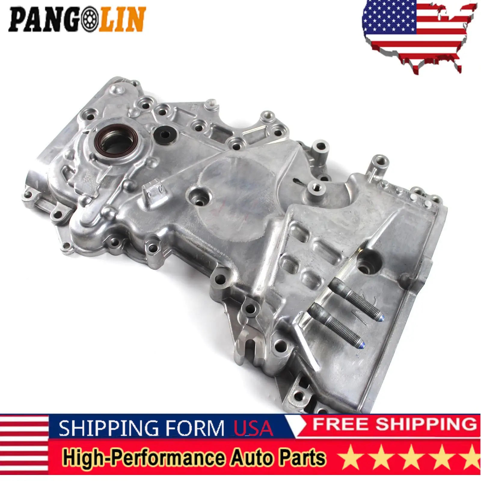 

Крышка масляного насоса цепи ГРМ PANGOLIN 21350-2E330 для Hyundai Tucson Kia Forte Soul 2014-2019, автомобильные аксессуары, запасные части