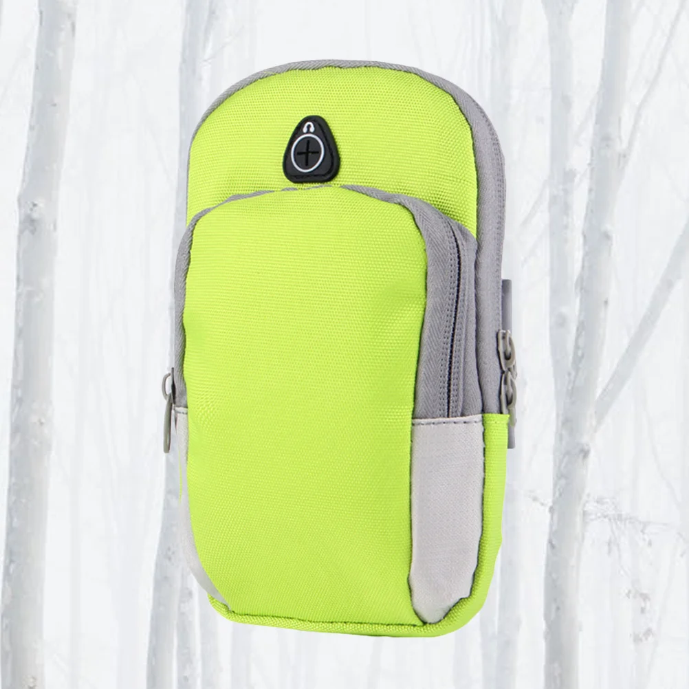 

1Pcs Sports Armband Waterproof Running Arm Bag Large Size Phone Holder Reflective Stripes Outdoor Fitness Climbing Keys Holder