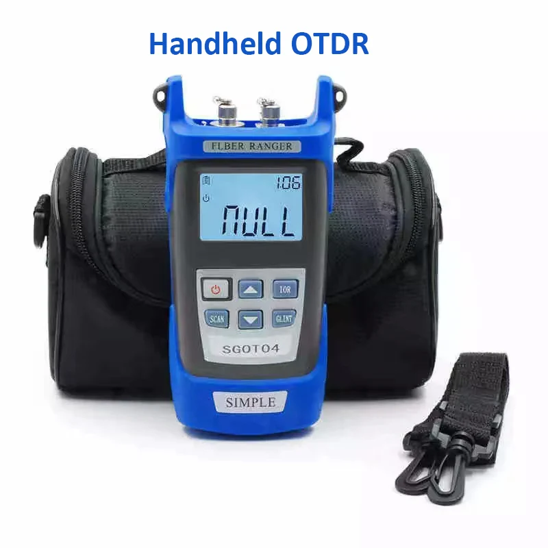 มือถือ OTDR 60KM Optical Fiber ค้นหา Fault Tester 1310/1550nm ความผิดปกติ Locator Breakpoint เครื่องตรวจจับ VFL FC/SC CONNECTOR