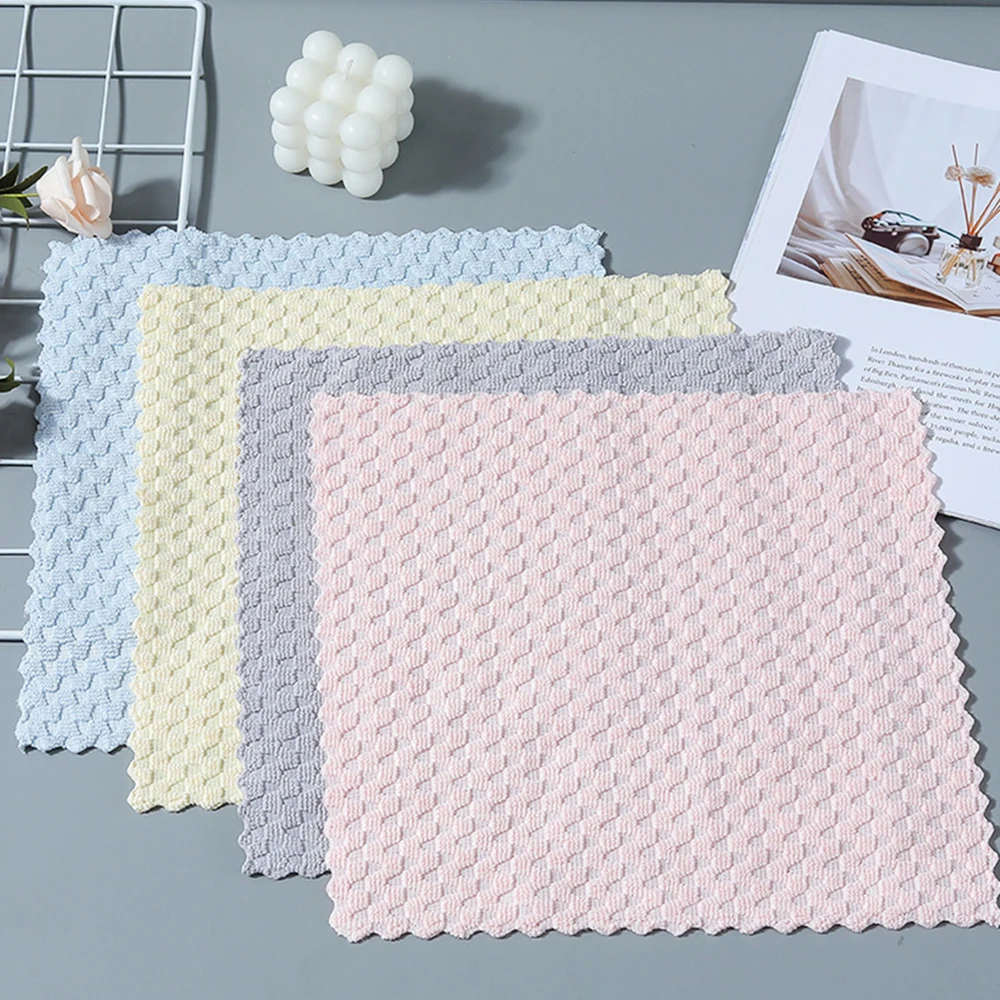 Ultrafine Fiber Rag Cleaning Cloth Wipe The Glasses Table Water Absorbing Cleaning Cloth Towel