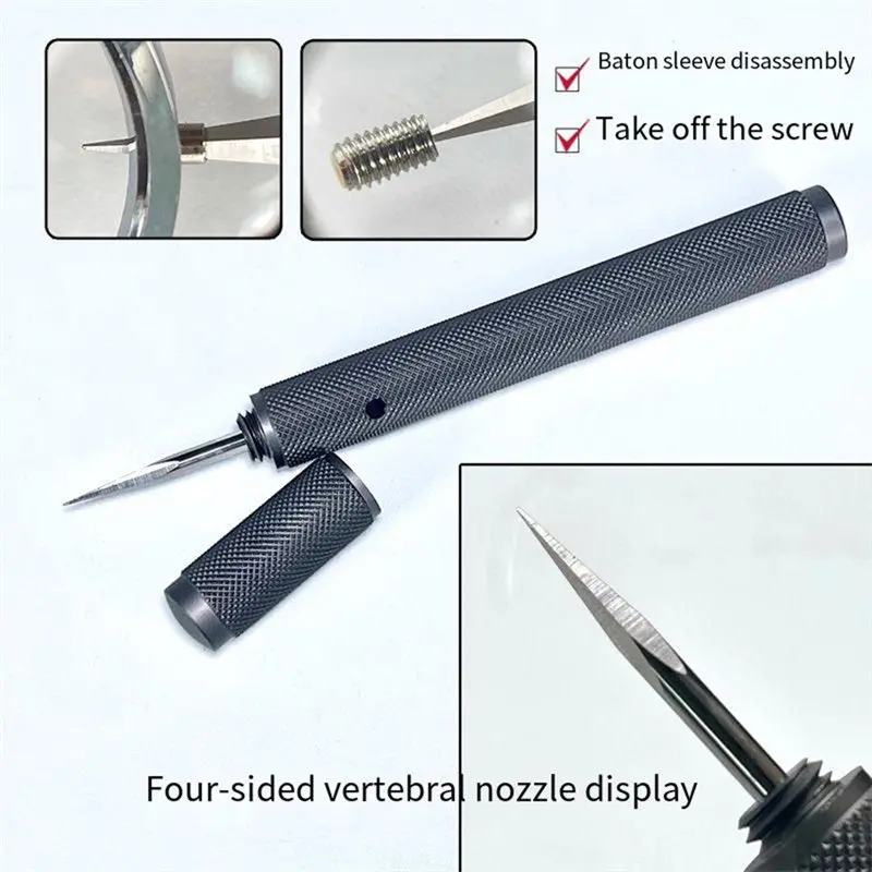 -Watch Repair Dismantling Tool Pyramid Screw Remover Watchmaker's Equipment Watch Pipe Sleeve Removal