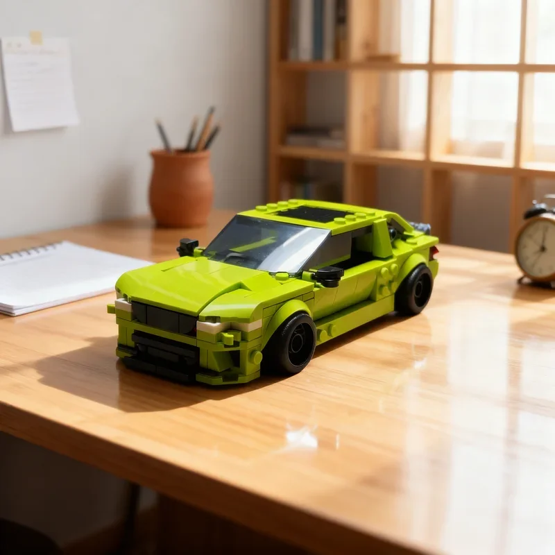 327pcs MOC City Champions Skoda Octavia RS Alt Model Building Blocks Construction Idea Toys Education Festival Gifts Brick
