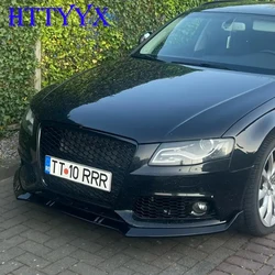 Car Front Bumper Splitter Lip Diffuser Body Kit Spoiler Guard For Audi A4 B8 8K Sedan 2007 2008 2009 2010 2011