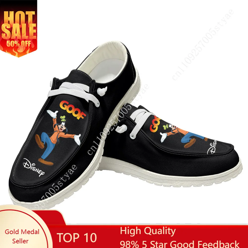 

Disney Goofy Casual Shoes Mens Womans Flat Shoe Breathable Outdoor Lightweight High quality Flat Casual Shoes