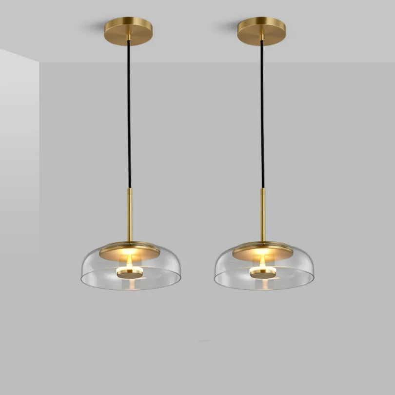 Modern LED Glass Pendant Lights, Lustres De Teto, Lâmpada Pendurada, Cozinha, Sala De Jantar, Hotel, Restaurante, Banheiro