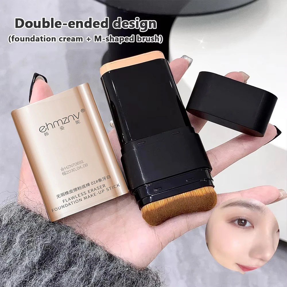 スキンティントスティック 防水 栄養補給 ソリッドティントセラムファンデーション スキンティントバーム フェイスティント フェイスコントゥアスティック メイクアップ