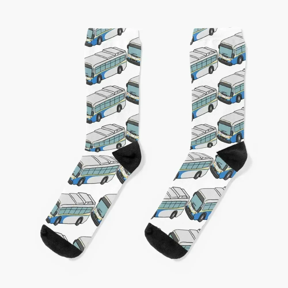 

Vancouver Bus Socks Stockings compression colored kawaii valentine gift ideas Men's Socks Luxury Women's