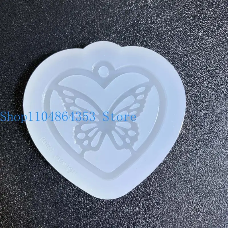 652F 11-styles Love- Keychain Silicone Mold Suitable for Epoxy Resin Diy Crafts
