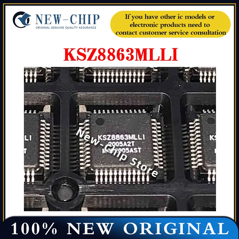 1PCS-20PCS/LOT KSZ8863MLLI KSZ8863 LQFP-48 New Original