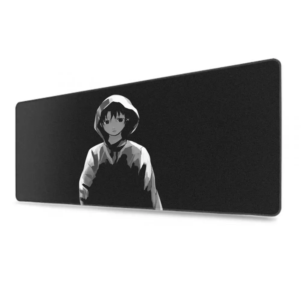 Gaming Mouse Pad Cartoon Lain Keyboard Mat Deskmat Mousepad Gamer Desk Protector Pc Accessories Anime Kawaii Cute Mause Pads