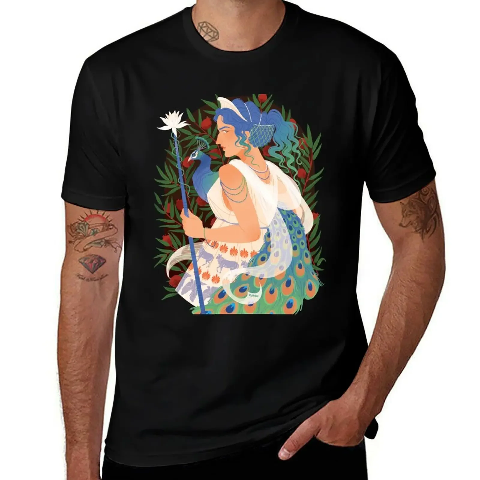 Hera T-Shirt vintage summer clothes custom t shirt street wear men graphic t shirts