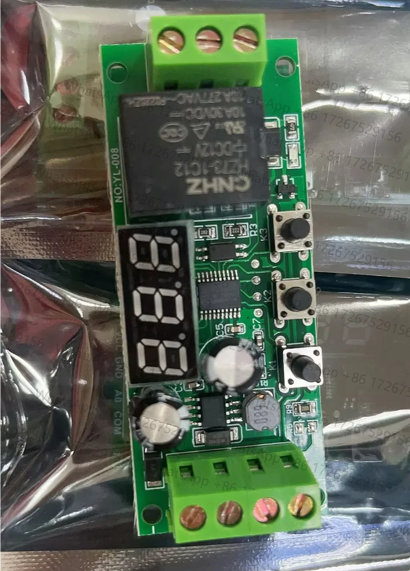 4-20mA Current Detection Setting Upper and Lower Limits Control Relay Switch Module Real-time Measurement Digital Display