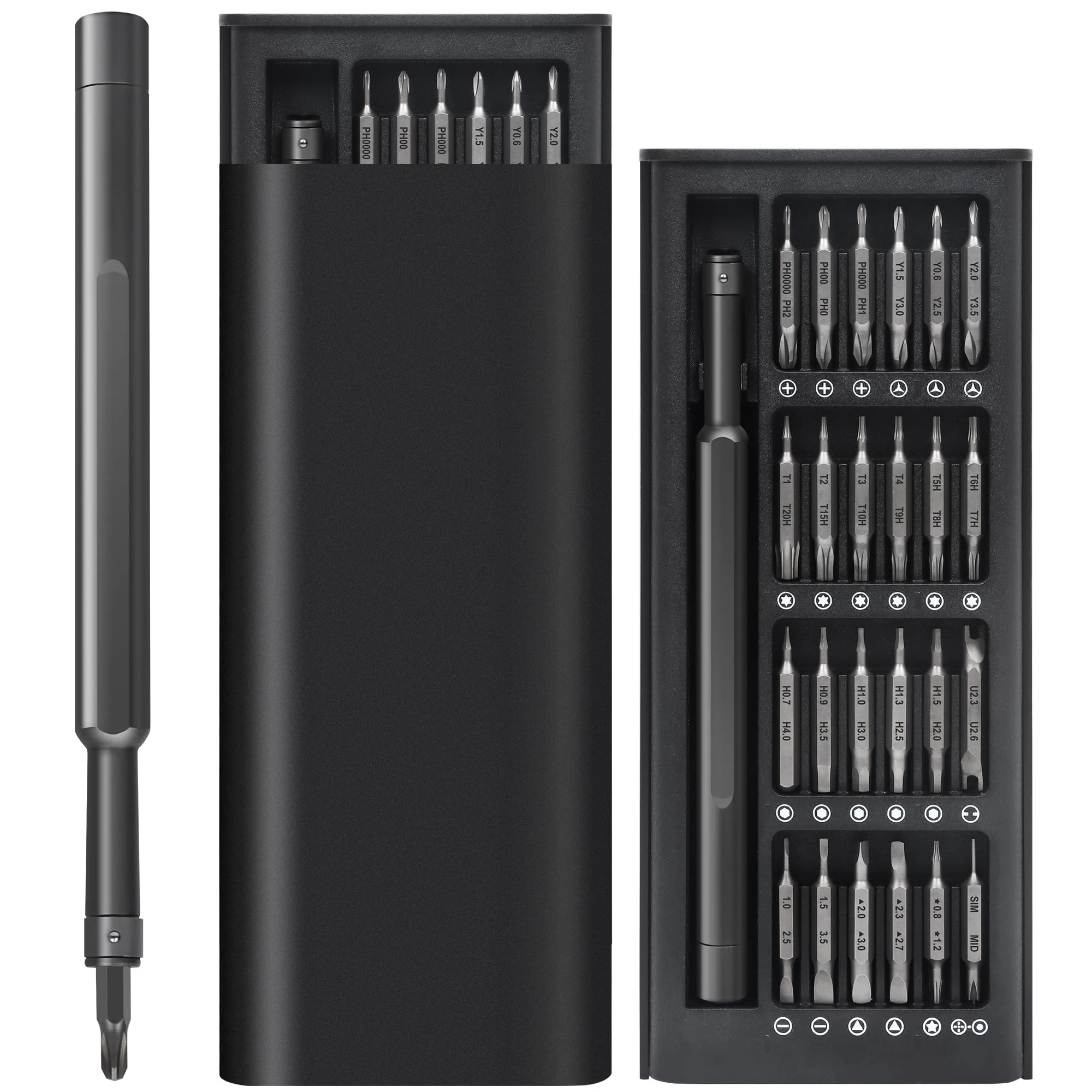 Zestaw wkrętaków precyzyjnych 49 w 1 Zestaw małych wkrętaków Magnetyczny zestaw narzędzi naprawczych do laptopa iPhone Telefon komórkowy PC MacBook