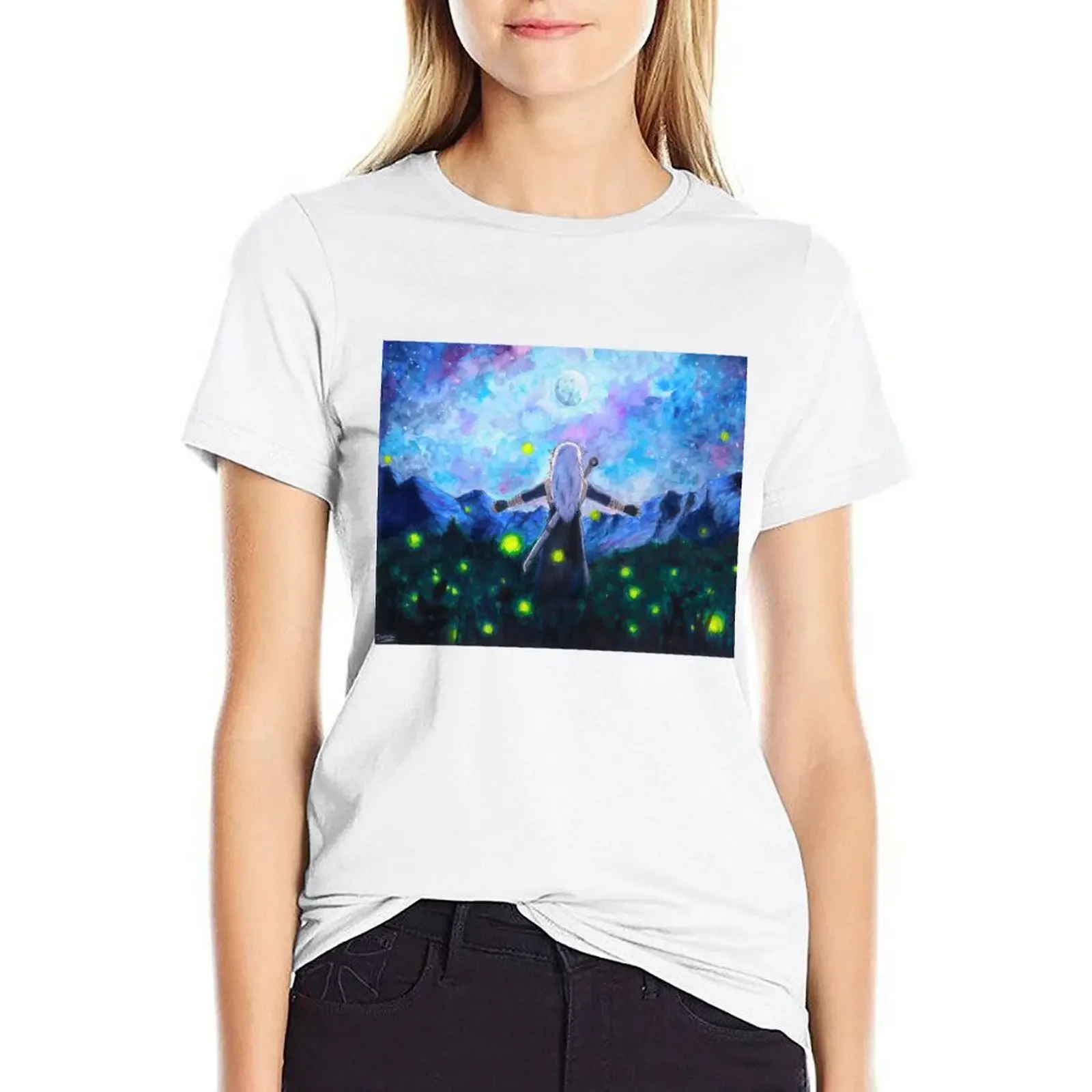 Embrace Your True Nature - Yona Of The Dawn - Watercolor Painting T-shirt plus size tops designer clothes Women luxury