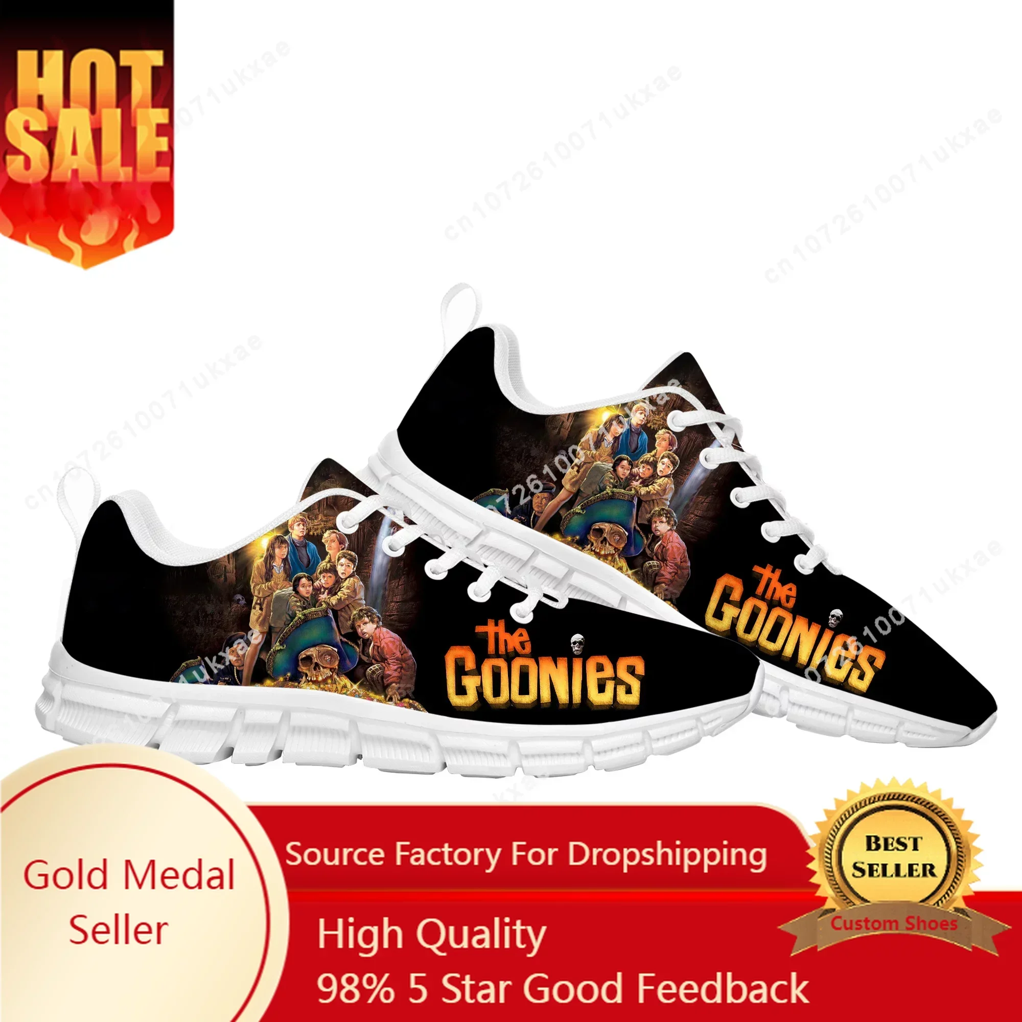 

The Goonies Movie Sports Shoes Mens Womens Teenager Kids Children Sneakers High Quality Parent Child Sneaker Couple Custom Shoes