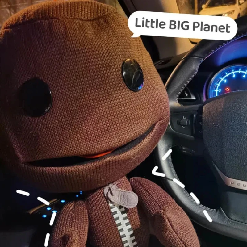 

Новая плюшевая игрушка Little Planet Sack Boy, тканевый мешок, мягкая кукла, милый игровой персонаж, подарок для фанатов, коллекционный товар для детей