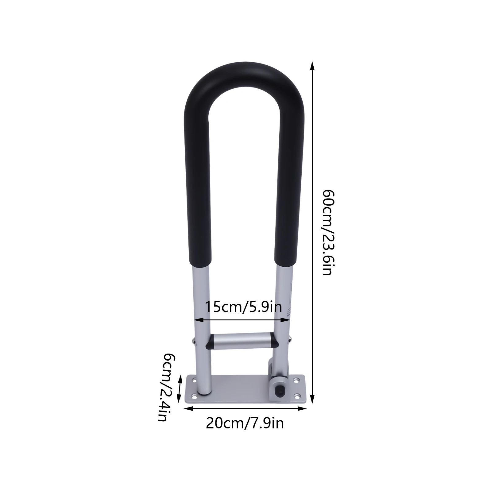 Safety Tub Handrail – Secure Support for Elderly, Disabled, and Children with 90° Rotating Feature