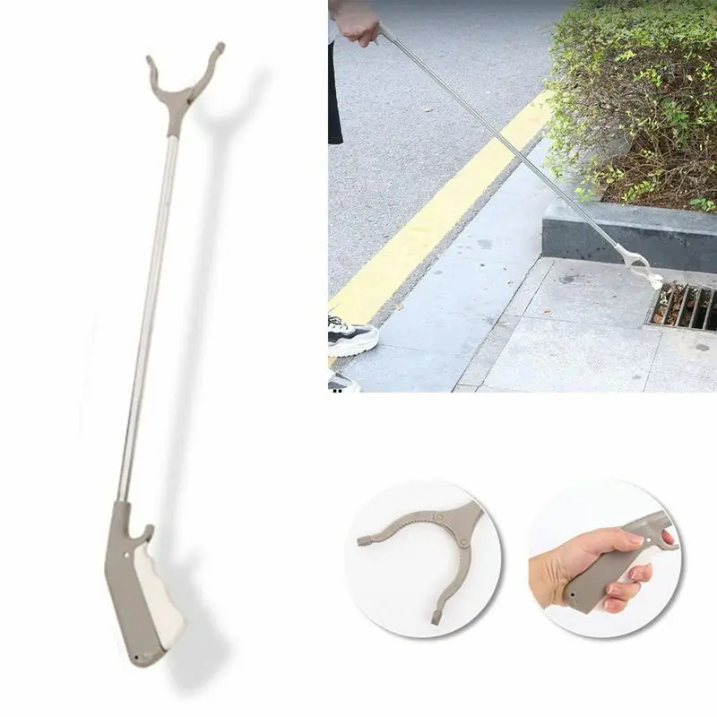 Garbage Reacher Picker Extender Grabber Gripper Trash Picker Telescopic Grabber Trash Claw Clamper Picker Upper Stick Tool