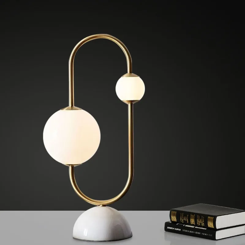 

Nordic Creative Desk Lamp Designer Postmodern Model Room Exhibition Hall Study Bedroom Home Bedlight