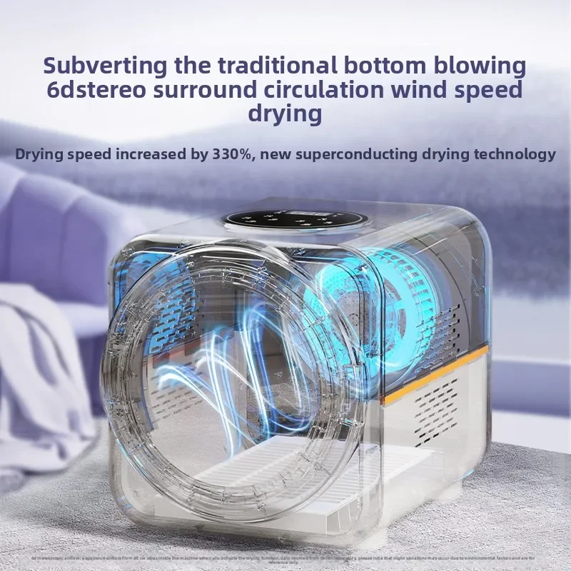 Pet Hair Dryer Box Smart Dog Cat Drying Box Low Noise Home Grooming Dryer