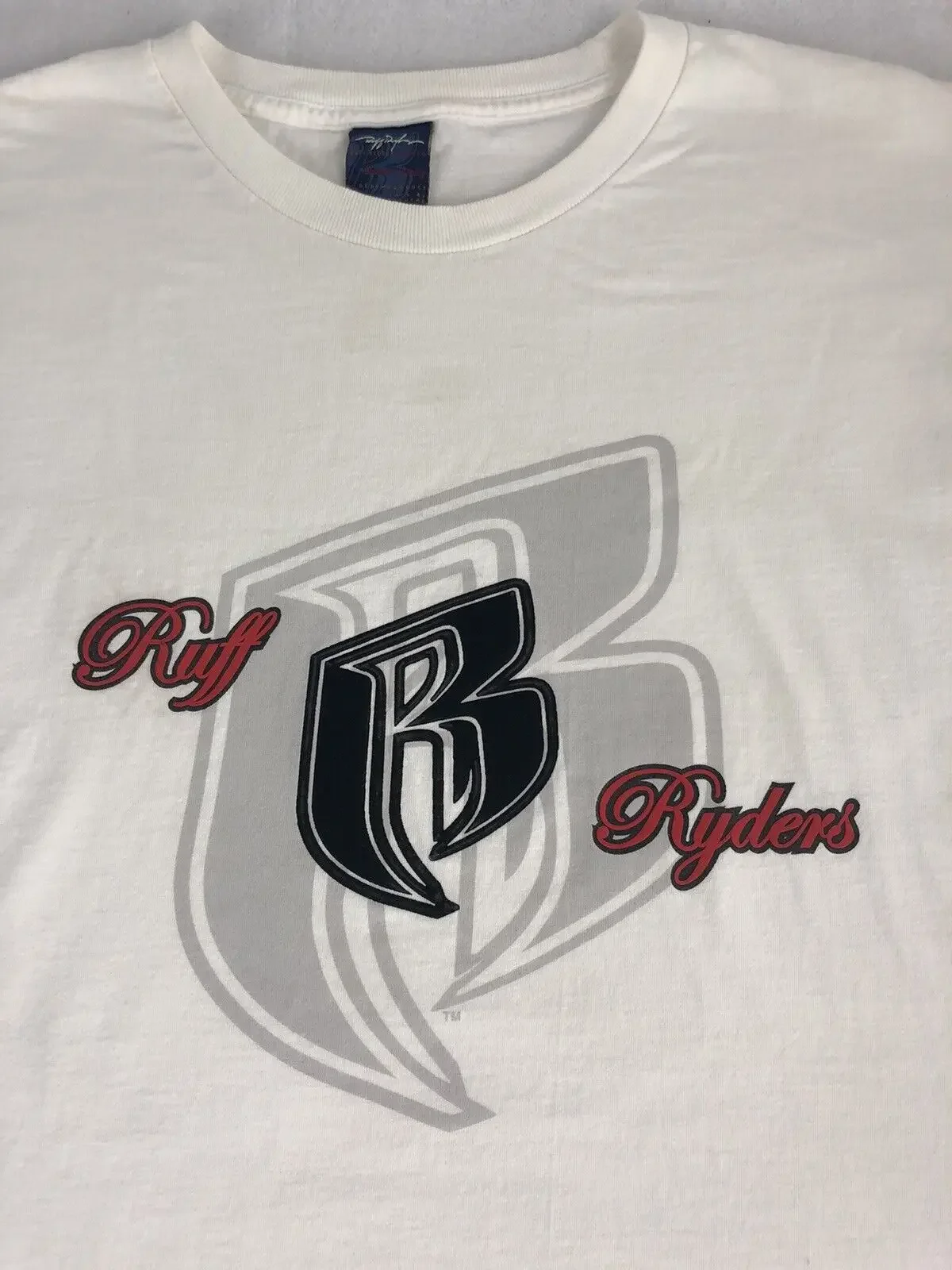 Винтажная рубашка Ruff Ryders DMX, размер 2XL, XXL, хип-хоп, рэп, футболка