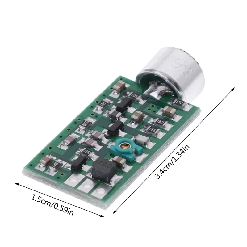 Micro FM Transmitter Bluetoothcompatible 0. 7-9V 88MHZ- 108MHZ Mini Wiretaps Dictagraph