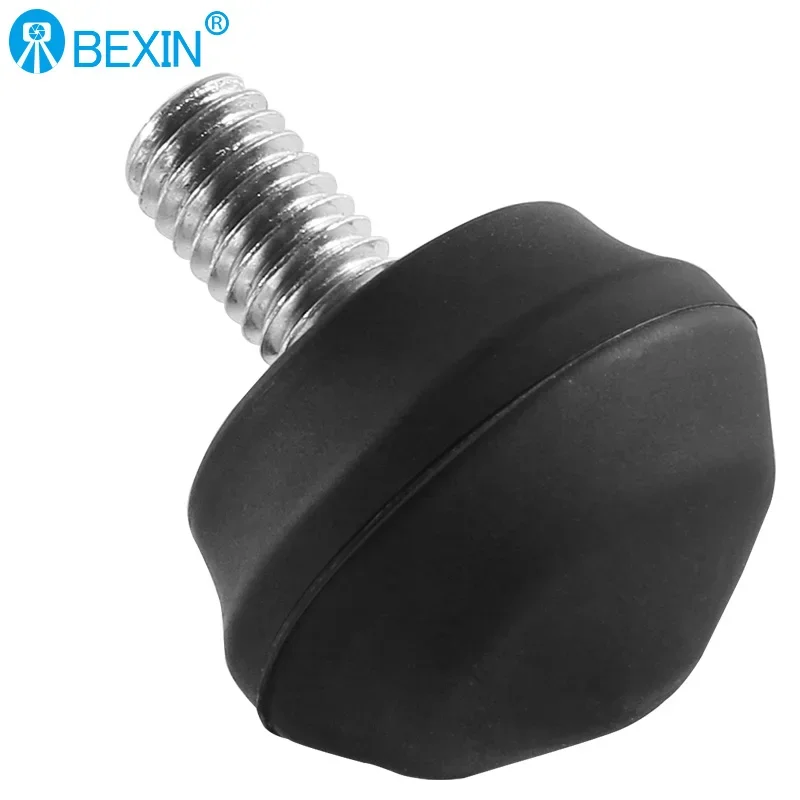 BEIXIN Replacement Parts Universal Anti-Slip Rubber Tripod Foot Spikes with 3/8 inch Thread Tripod Monopod Legs Feet