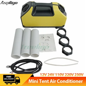 12V Portable Mini Electric Camping Air Conditioning Outdoor Tent Air Conditioning 24V For Truck RV Motorhome Caravan Camper Van 6 Main Sales Tent Air Conditioning - №2