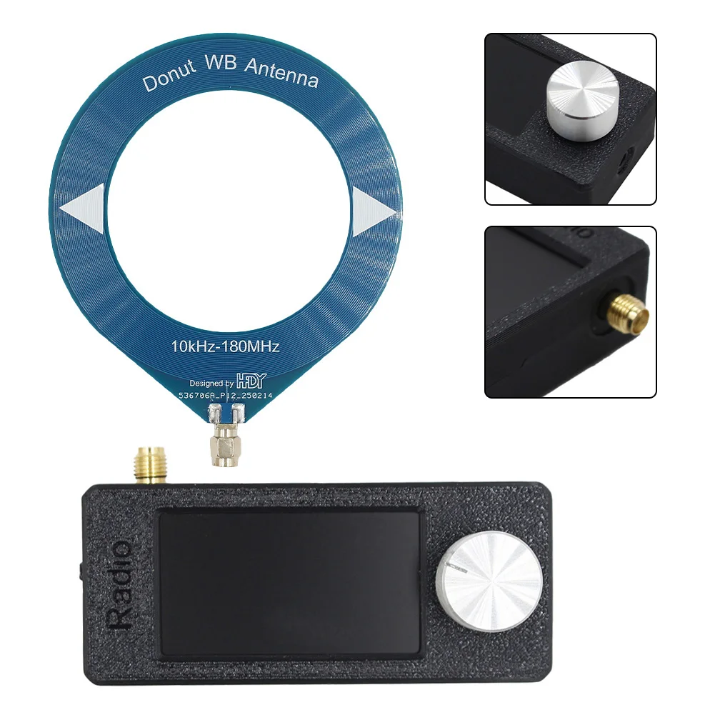 SI4732 For DSP Radio Receiver 1.9 Inch Color Screen 0.5-108MHz HF SW For MW VHF AM For FM LSB USB Portable Loop For For Mini Rad