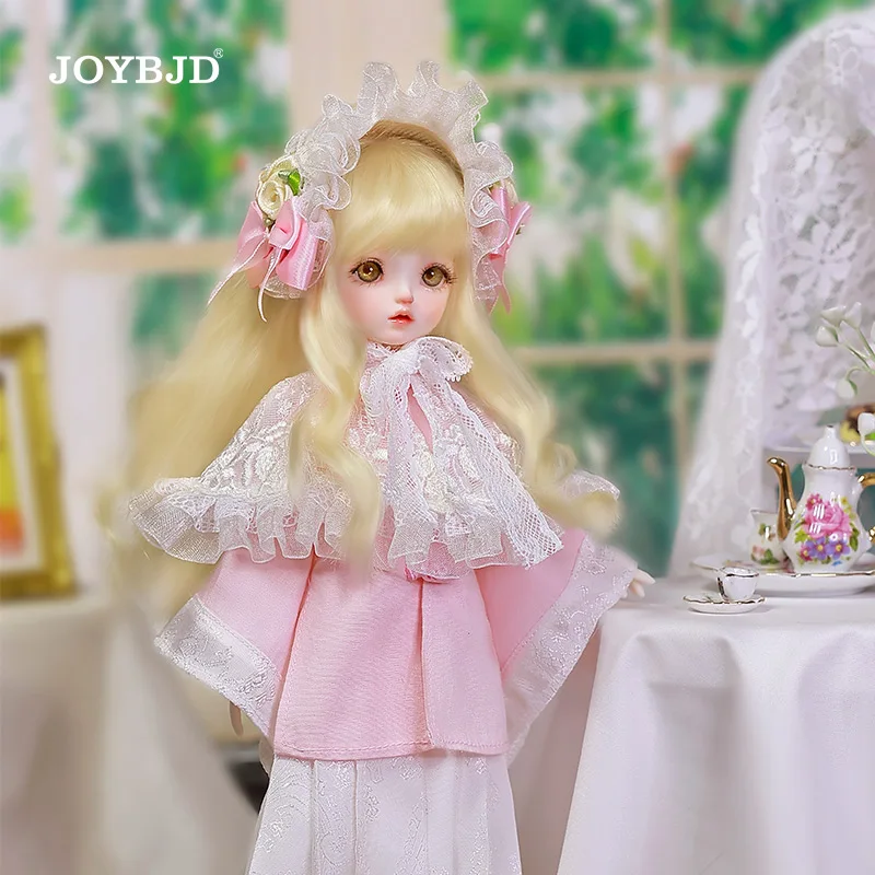 Juliet Bjd Doll 1/6 Q Niki New Chinese Blythe Reborn Anime OB11 Resin Ball Jointed Dolls Toys for Girls Boy Pink Joybjd