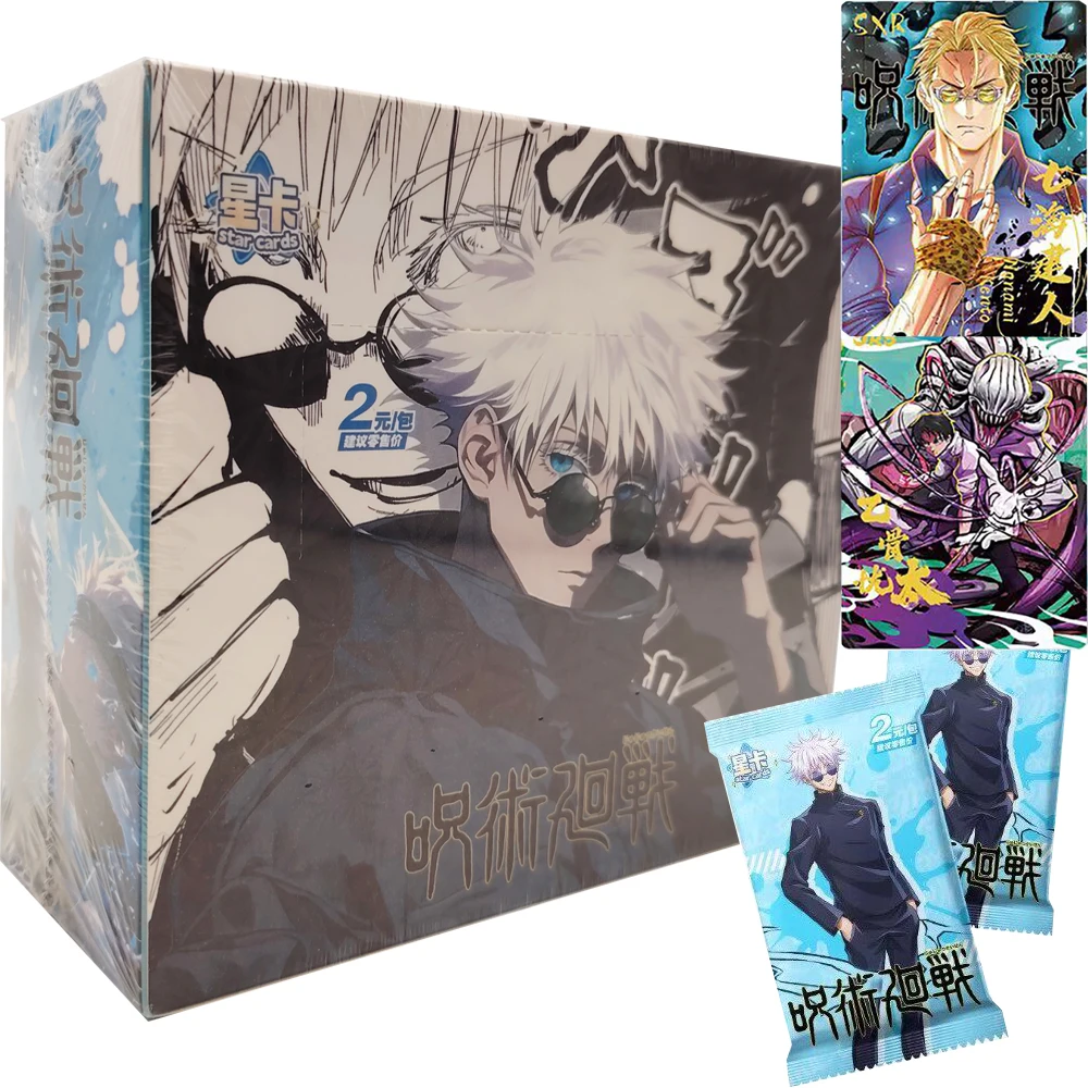 

Jujutsu Kaisen Rare Character Collection Card Hot Blooded Battle Anime Protagonist Charm Peripheral Cards Kids Christmas Gifts
