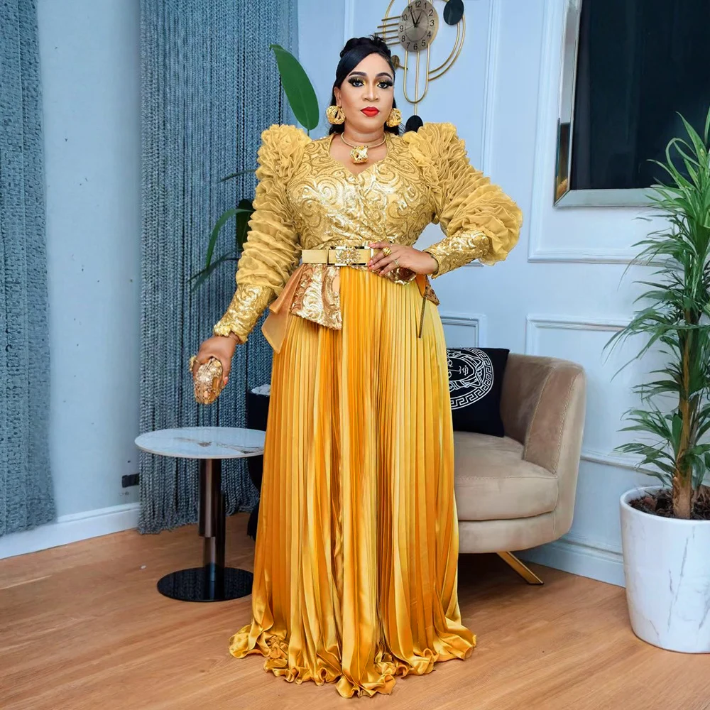 gold church dress Elite Champagne Church Suit 5973C-Gold main image 0