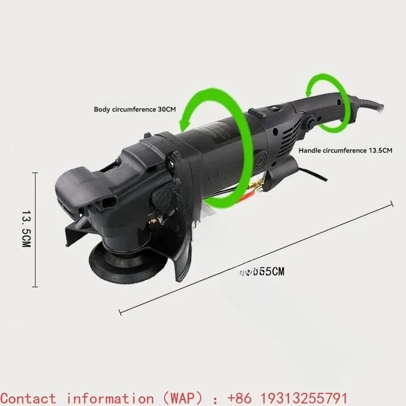 【Best-selling】Marble Angle Grinder 1200W 220V Stone Wet Polishing Machine Wet Angle Grinder Machine for Granite Concrete