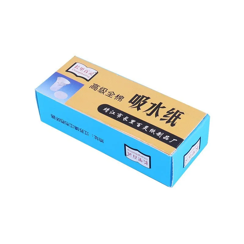 100 قطعة ورقة ماصة مختبر الكيمياء مختبر الأحياء البيوكيميائية تجربة ورقة التدريس البحث العلمي ورقة مغلفة الغذاء