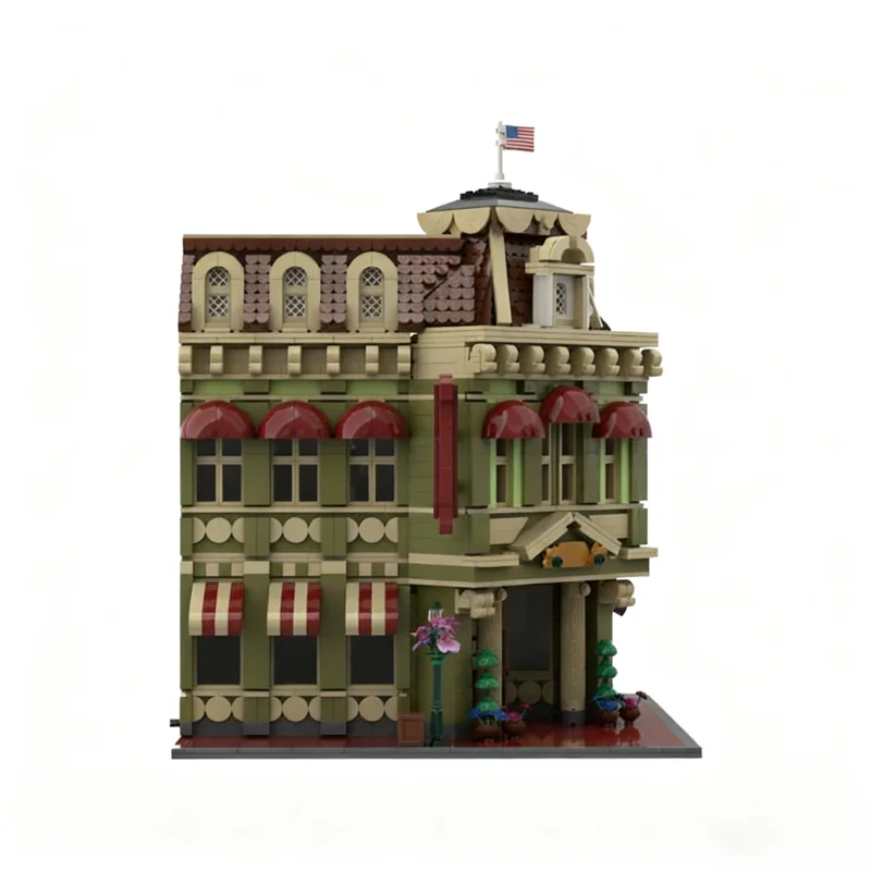 3451 pz MOC Regno Magico Arti di Cristallo Modello Building block Architettura Assemblare regalo Di Natale giocattoli FAI DA TE Creativo Mattoni Per Bambini