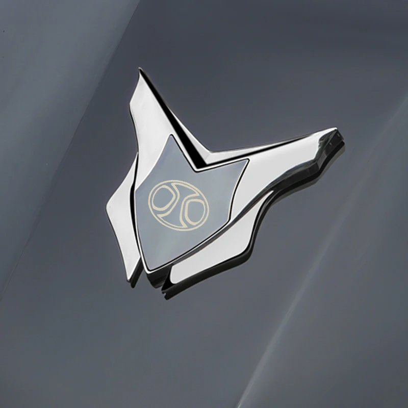 Adesivos e Emblemas de Estilo para Carro, Decalques de Logotipo para Carroceria BAIC X7 BJ40 Senova D50 X55 D20 EU5 EU7 BJ30 BJ60, Acessórios de Decoração