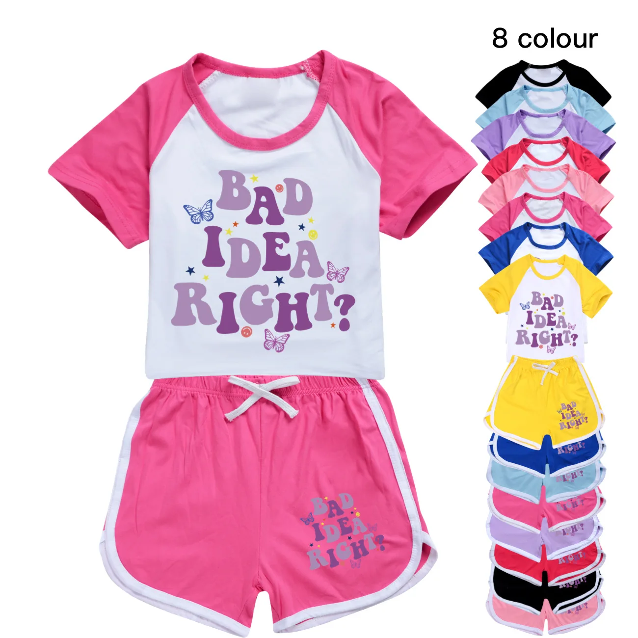 New Olivia Rodrigo Clothes Kids Short Sleeve T-Shirts Shorts 2pcs Sets Children Summer Sportsuits Boys Clothes Girls Outfits