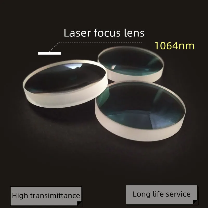 

Plano-Convex Laser Focusing Lens D40mm H-K9L Focus Mirror For Laser Equipment Parts