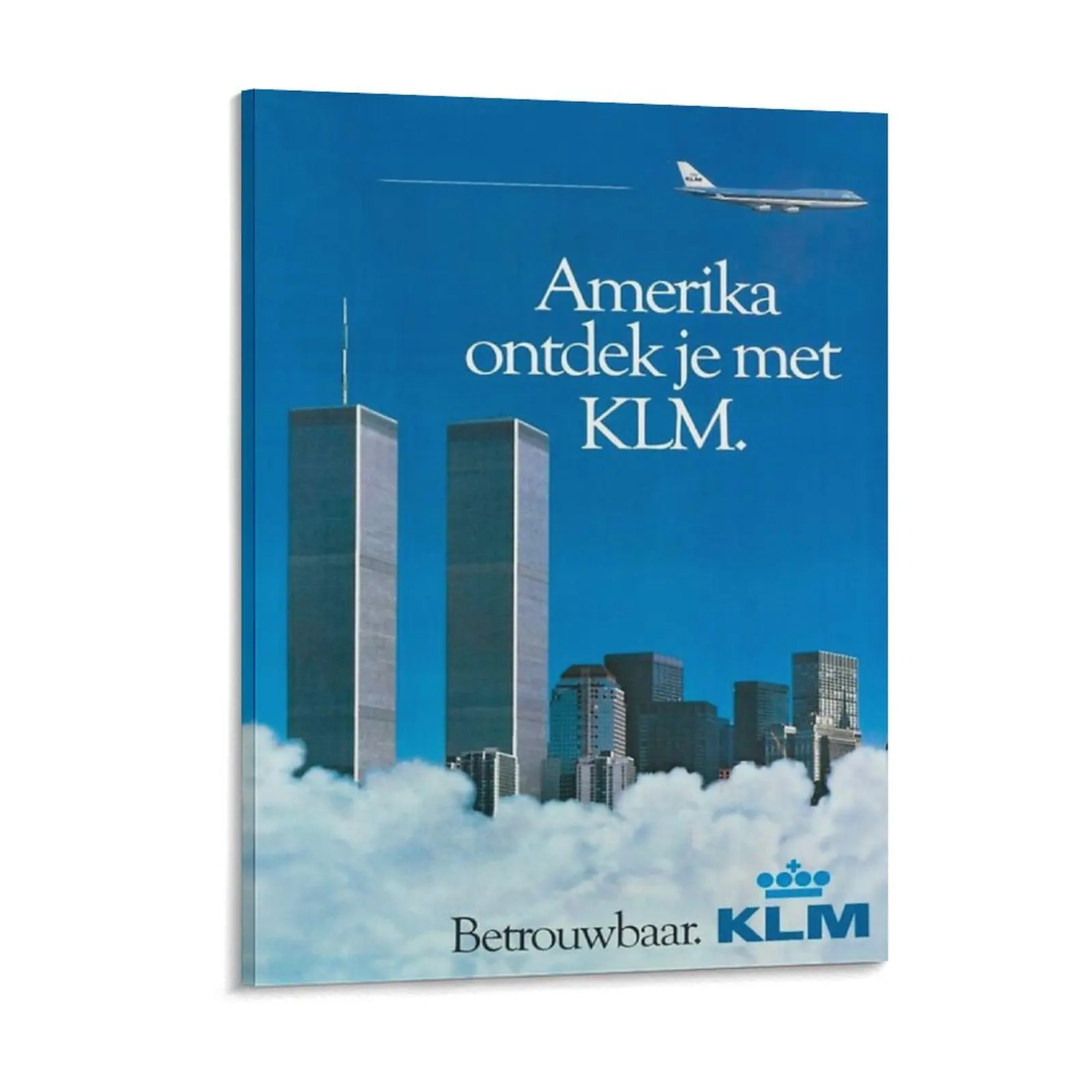 Klm Vintage Poster … - image